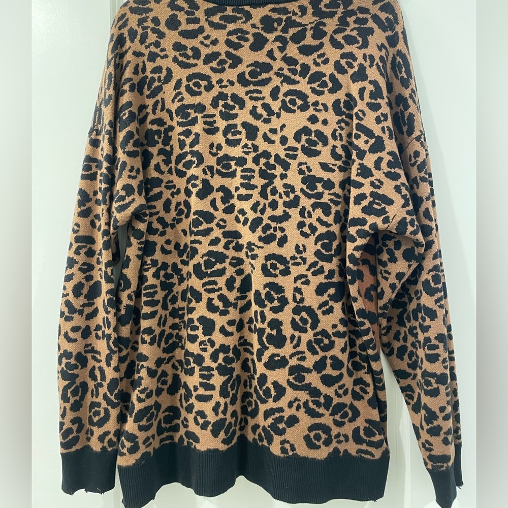 Show Me Your MuMu distressed tunic sweater